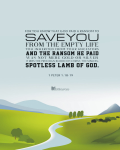 god-paid-ransom-to-save-you CHRISTian poetry by deborah ann